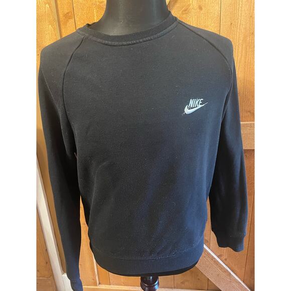 Nike Adult Large Black Sweatshirt Pullover - Picture 1 of 6
